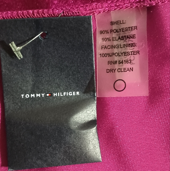 Slvls MockNeck Velvet Burnout Midi TrapezeDress Fuchsia - Picture 10 of 16